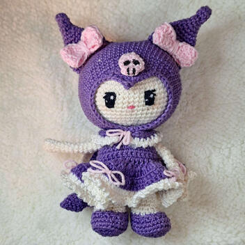 kuromi roxinha: R$135,00