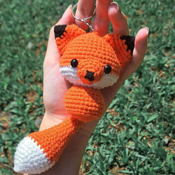 chaveiro - raposa: R$45,00